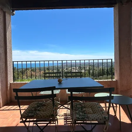Vue Cap D'antibes - Balcon - Privee Gardee - 80m2 Villeneuve-Loubet