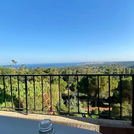 Vue Cap D'antibes - Balcon - Privee Gardee - 80m2 Daire Villeneuve-Loubet