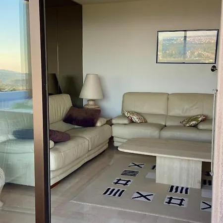 Daire Vue Cap D'antibes - Balcon - Privee Gardee - 80m2