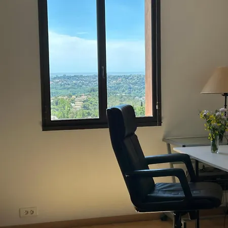 Vue Cap D'antibes - Balcon - Résidence Privée Gardée - 80m2 Appartement *