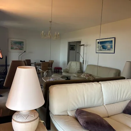 Daire Vue Cap D'antibes - Balcon - Privee Gardee - 80m2 Villeneuve-Loubet