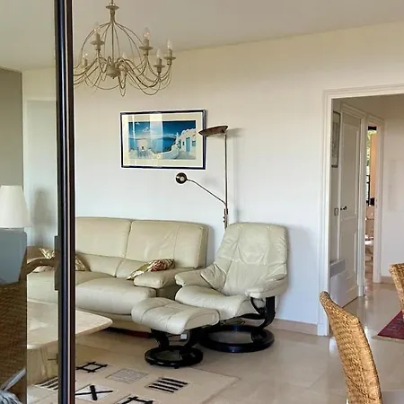 Vue Cap D'antibes - Balcon - Résidence Privée Gardée - 80m2 Apartamento *
